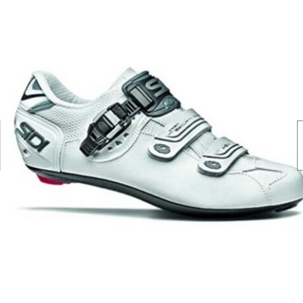 SIDI Shoes Genius 7 Mega, Mens, Bianco Shadow blk Liner, Size 10 (44.5)